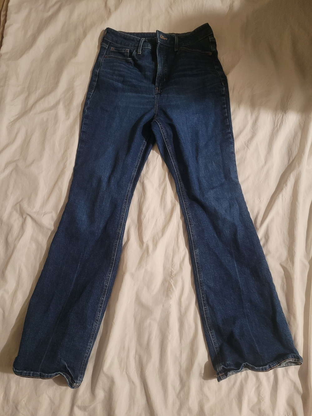 Old Navy Dark Blue Flare Jeans